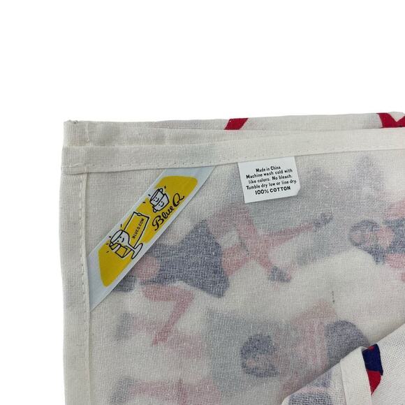 Blue Q Dish‎ Towel Me When My Song Comes On Blue Red White - Picture 5 of 5